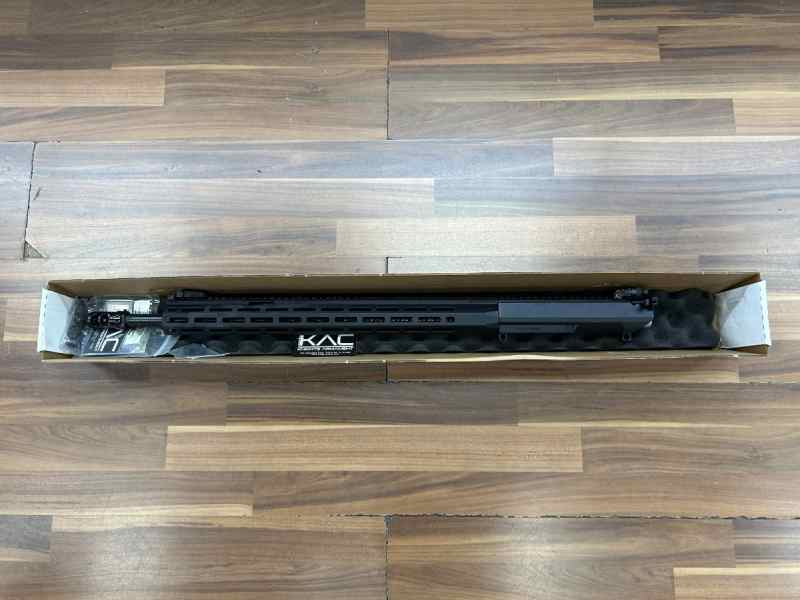 Brand New KAC SR25 6.5CM Dimpled Upper 22&quot; BLK