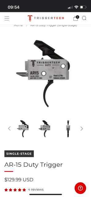 Trigger Tech AR15 Drop in Trigger