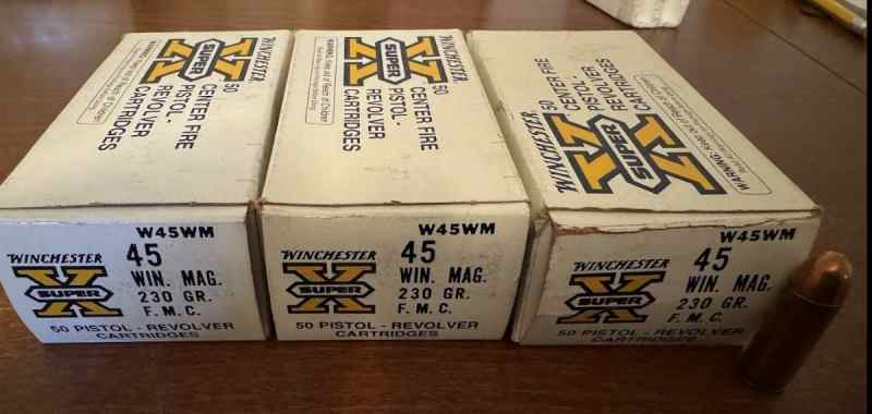 45 Winchester Magnum - 143 rounds