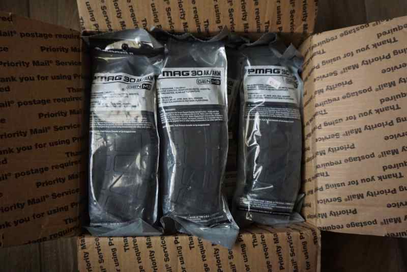 (7) Magpul AK-47 Metal reinforced mags 