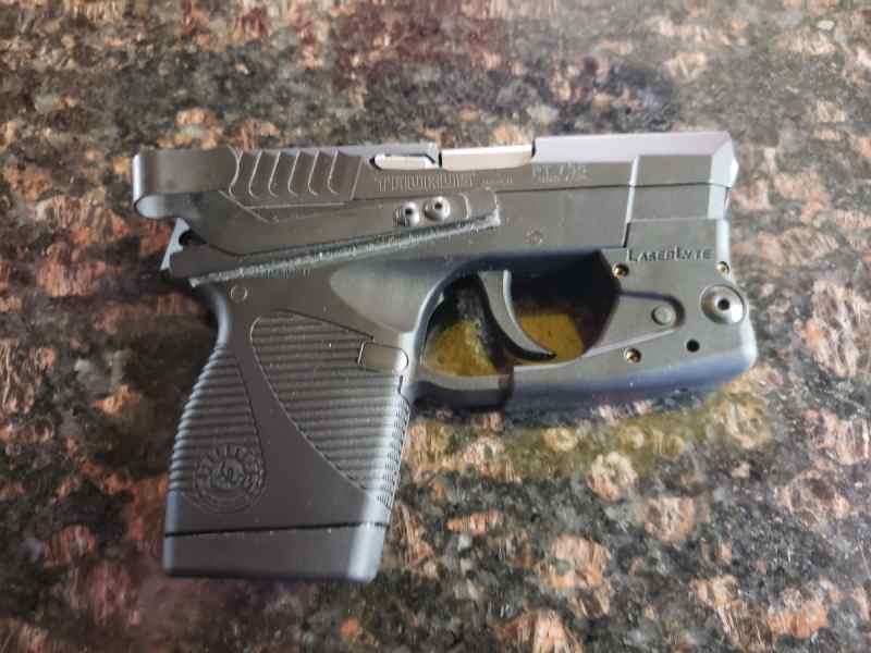 Taurus pt738 tcp with laser