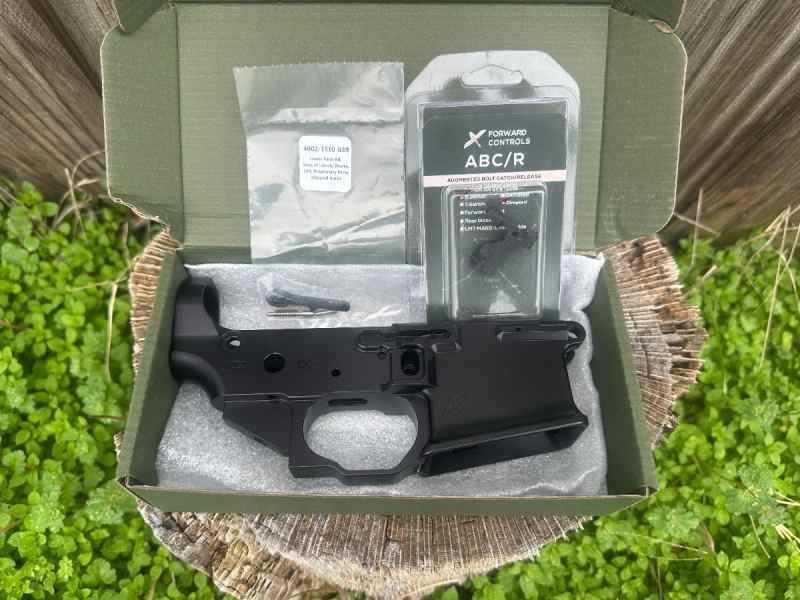 Forward controls design lrf ambi lower receiver 