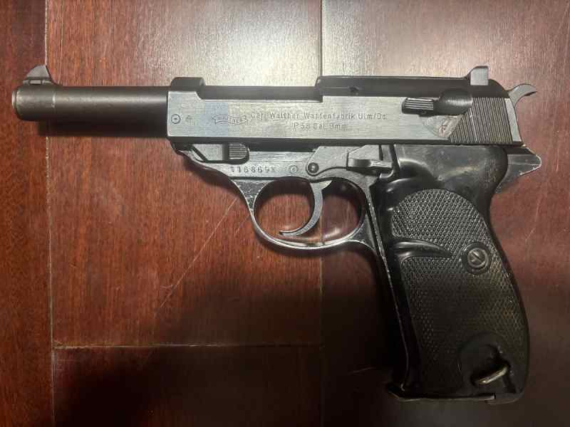 WALTHER P38 9MM PISTOL 