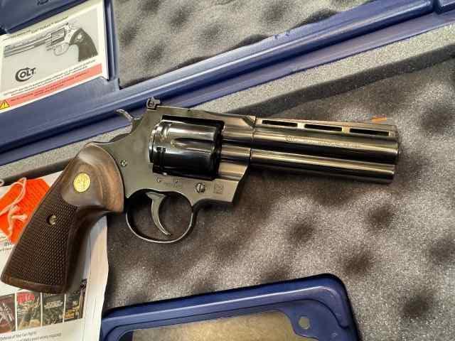 Colt Python 4” blued