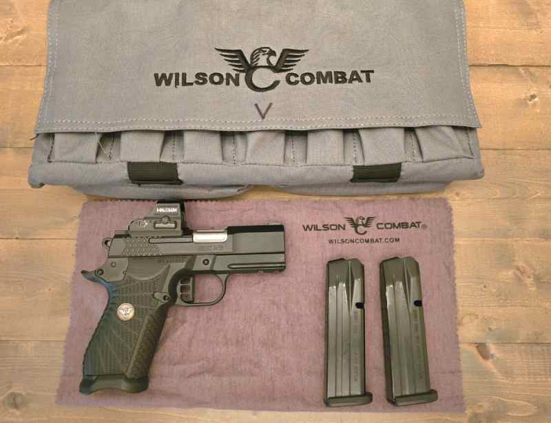 Wilson Combat EDC X9,  New Holosun, LNIB, FSFT 