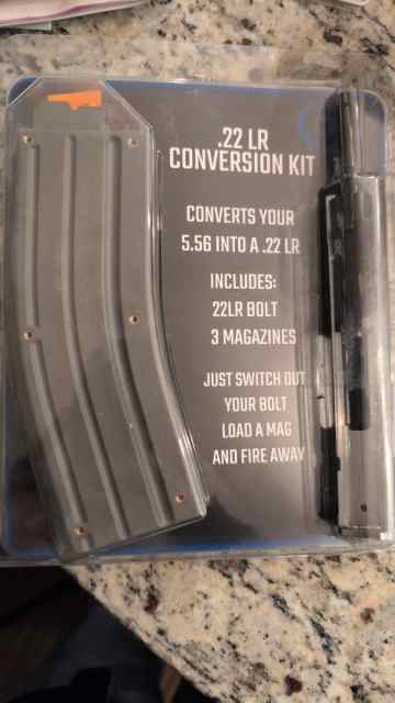 AR 15 22 Long Rifle Converter with Magazines