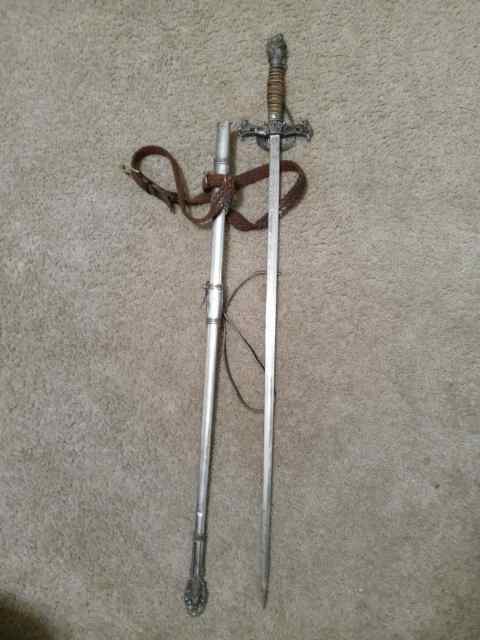 Knights of Pythias Sword 