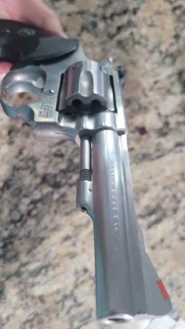 Smith and Wesson 22lr stainless model 63