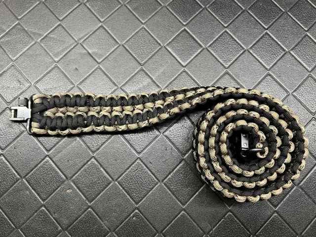 Paracord Cobra Knot Rifle Sling - New - 34&quot;