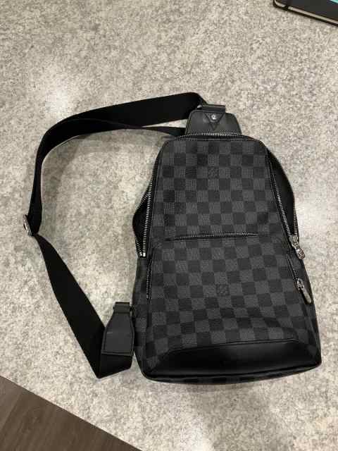 WTT Louis Vuitton Damier Graphite Canvas Bag