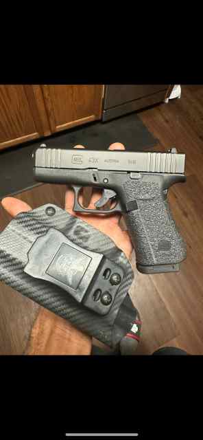 New! Glock 43x W/ Extras 