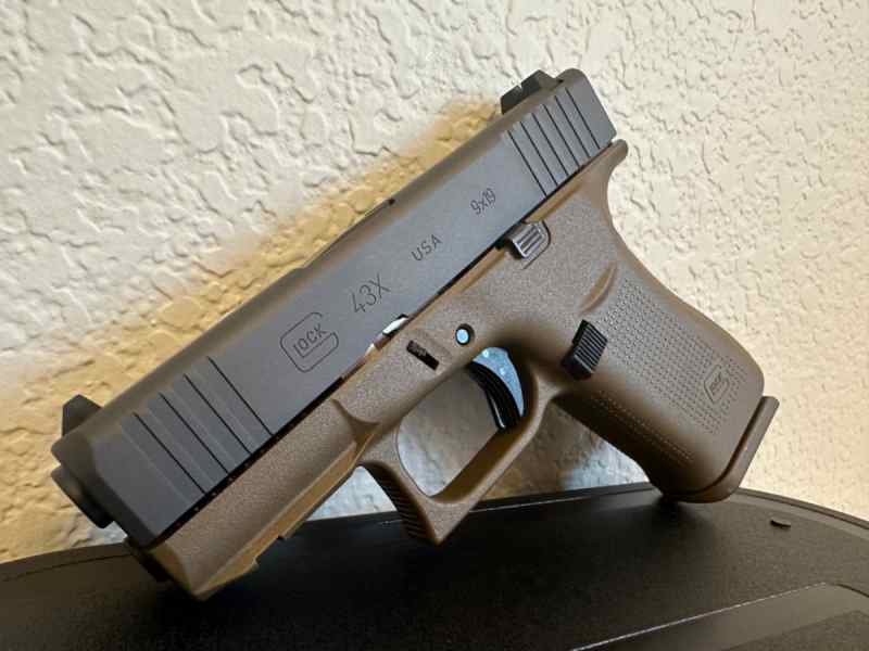 Glock 43X - FDE Frame (9mm) - New In Box