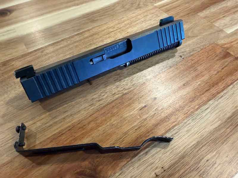 .357 sig gen 3 Glock slide assembly. 