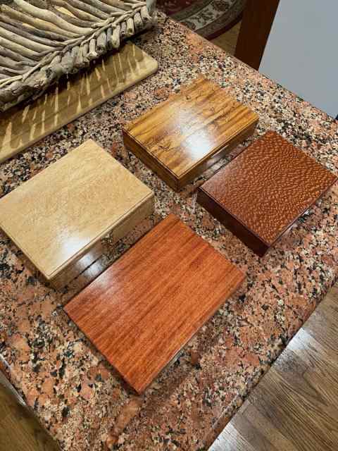 WOOD PRESENTATION CASES