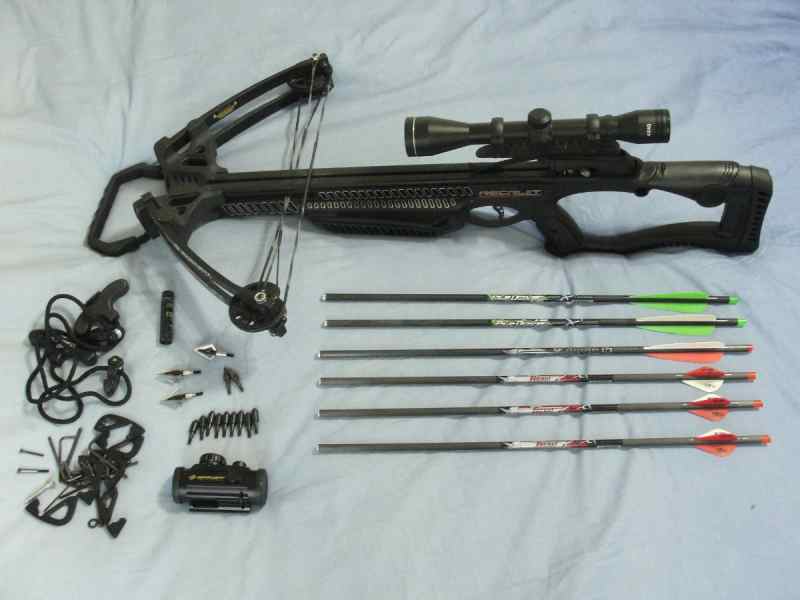 Like-New Barnett Recruit Crossbow &amp; Many Extras