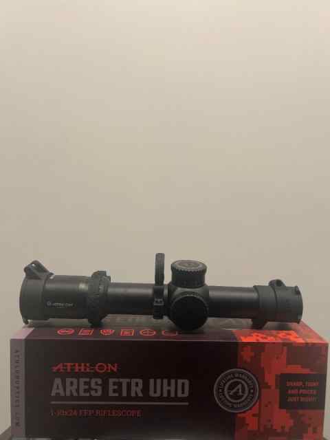 Athlon ARES ETR UHD 1-10, FFP, MIL, ATMR3 reticle