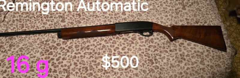 Remington 16g shotgun