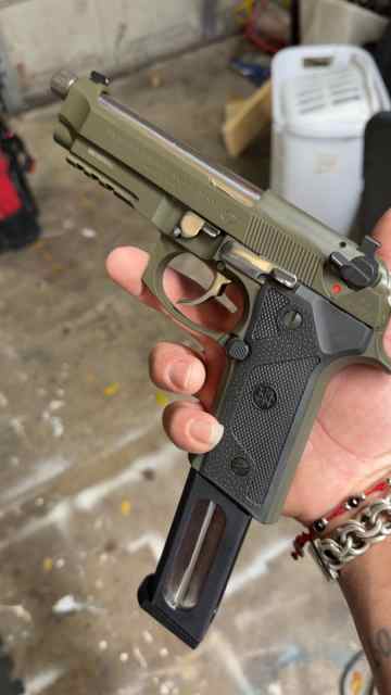 Wtt/wts beretta m9a4 of green 