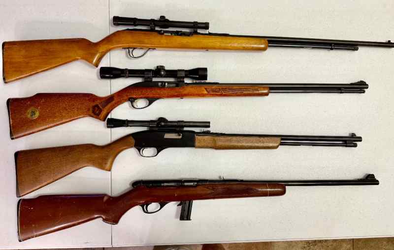 4 Rifles for sale 