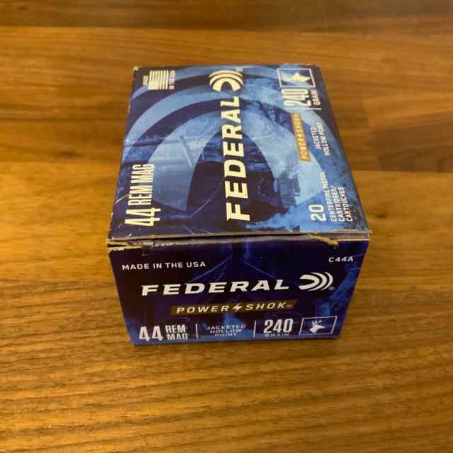 Federal Power-Shok 44 Rem Mag, 240 gr, JHP