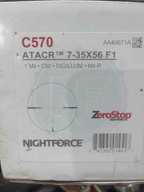 Nightforce ATACR 7-35X56 F1 C570