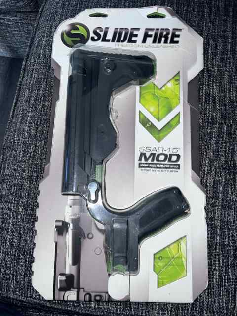 New in box Slide Fire SSAR -15 MOD