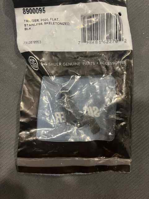 Unopened New p320 flat skeletonized trigger