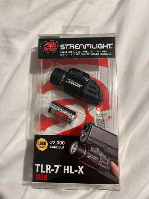 Streamlight tlr7 hlx usb NIB 