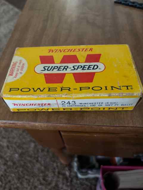 Winchester supe speed  243