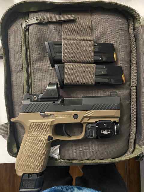 Sig p320 Wilson Combat Grip