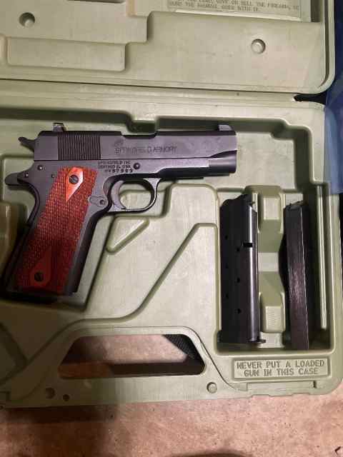 2- Springfield 1911s 45acp