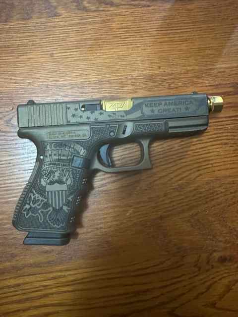 Glock 19 gen 3 Donald Trump 