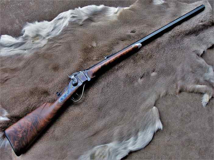 1874 Shiloh Saddle Rifle in 40-70 Gov.