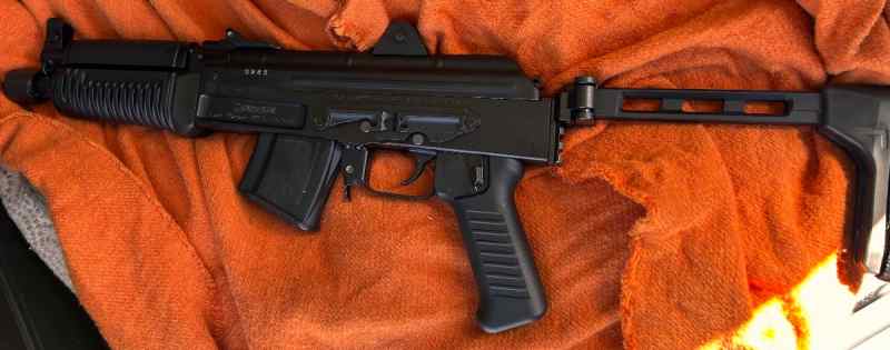 Arsenal sam7k.  Ak pistol w/ brace, 7.62x39 ammo