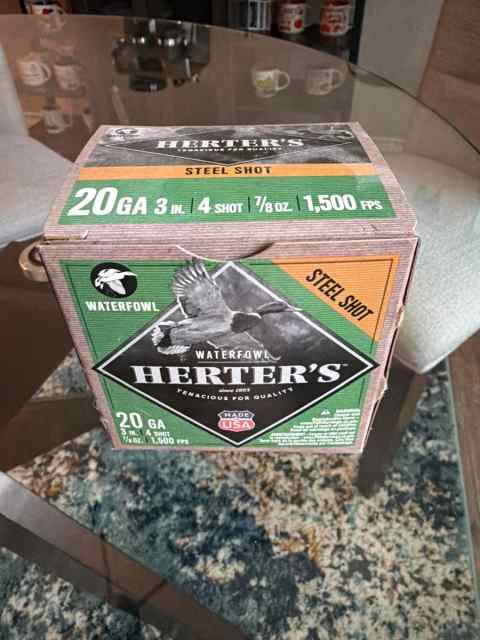 Herter's Waterfowl Steel Shot 20GA