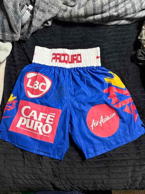 Manny Pacquiao Signed Trunks