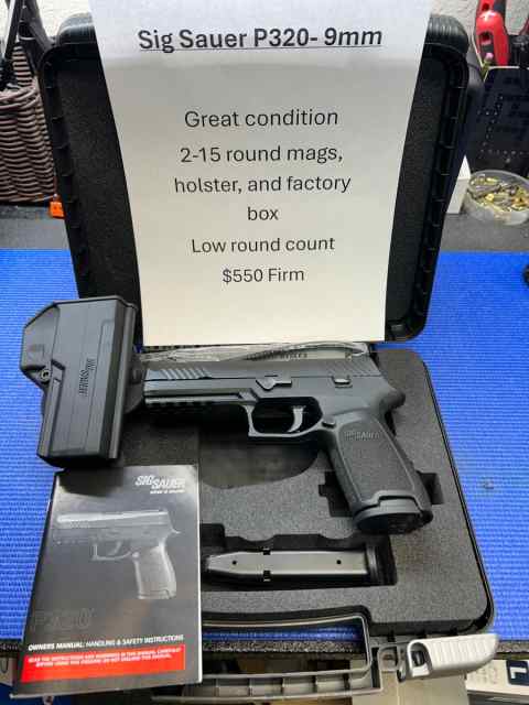 Sig Sauer P320- 9MM Great Condition