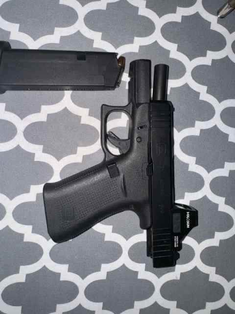 Glock 43x gen 5 mos with holosun