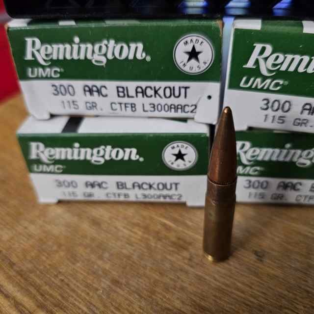 300 Blackout 115gr Remington 80 rounds