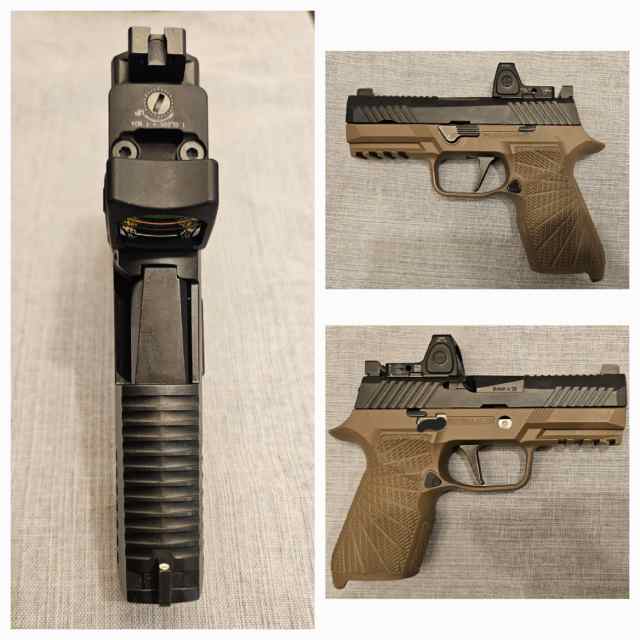 Sig P320 Compact for RMR w/Wilson Combat/XSeries