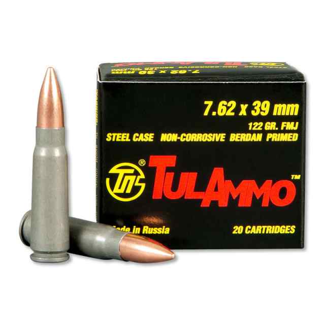 New 556 223 FMJ 55GR 62GR and 7.62x39 122GR FMJ HP