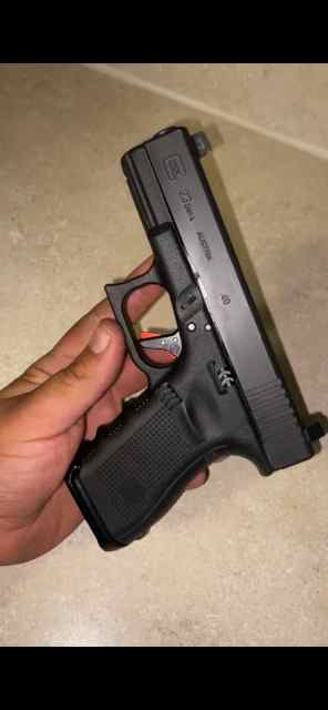 Glock 23 with Timney trigger