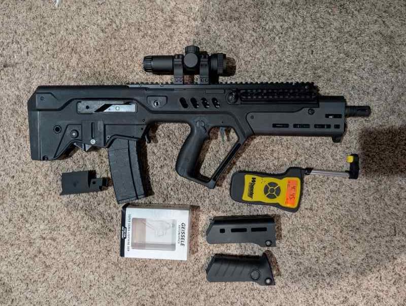 IWI Tavor Sar Suppressor Ready. Lots of extras.