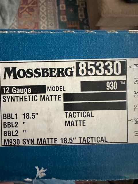 Mossberg 930 Tactical - BNIB