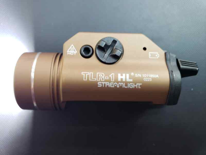 Streamlight TLR-1 HL FDE Brown Handgun Light