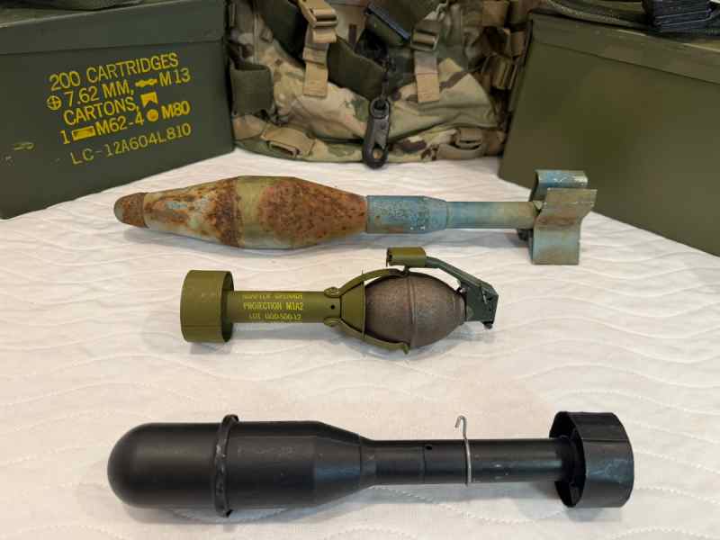 WWII / Vietnam Era Inert Rifle Grenade / Ordinance