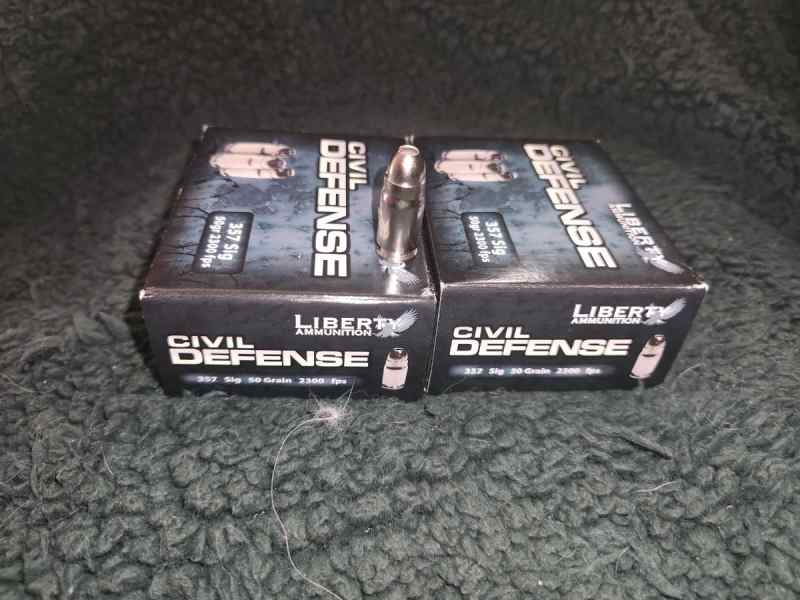 Liberty Self Defense Ammo 9mm &amp; 357Sig