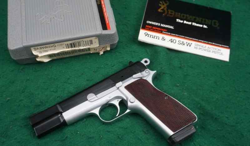 Browning High Hi Power Practical 2-Tone 9 9mm