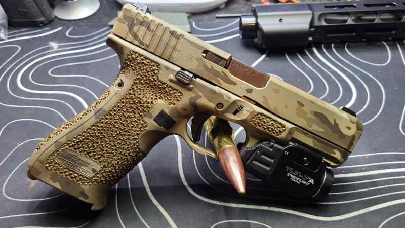 Glock 19x by Kickin brass 