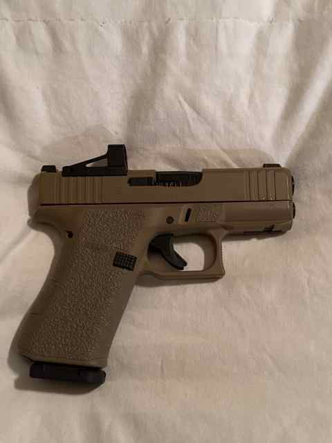 Glock 43X MOS Coyote 